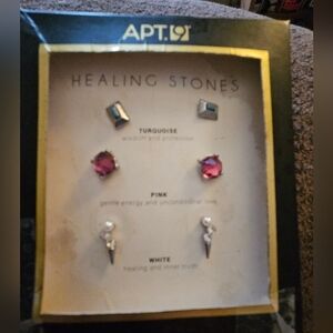 APT.9 Healing Stones Earring Set